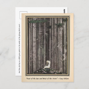 Alone in the middle of the woods Kay Nielsen Postcard
