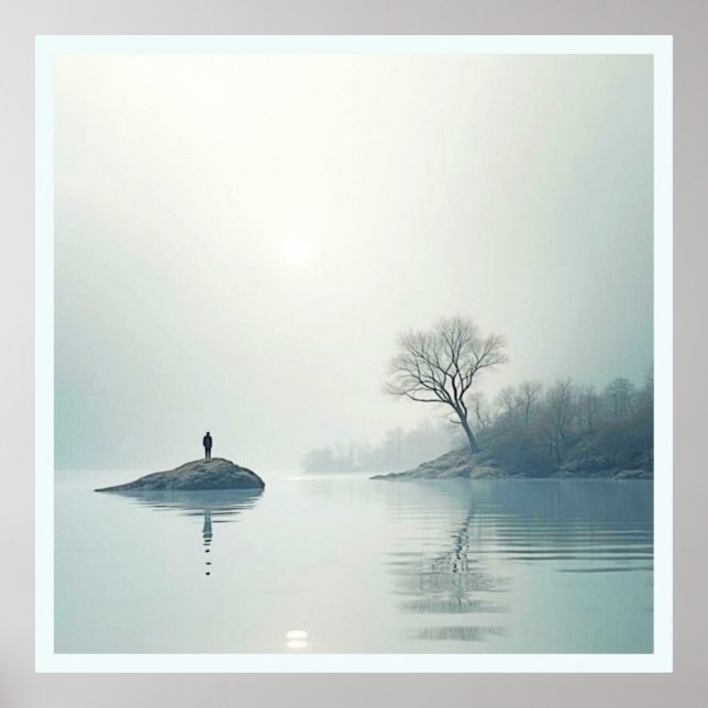 Alone in the Mist Design Poster (Front)