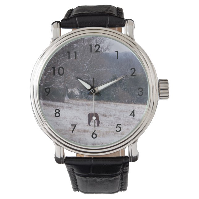 Alone In The Snow Watch (Front)