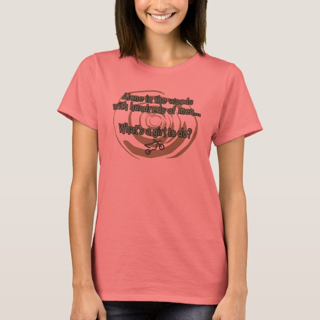 Alone in the Woods T-Shirt (Front)