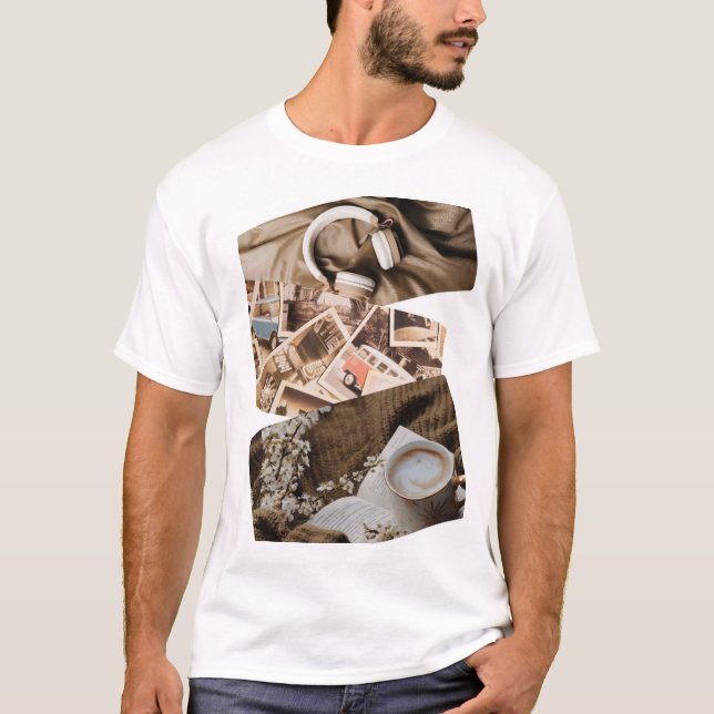 "ALONE" Minimalist Mug – Aesthetic Gift for Introv T-Shirt (Front)