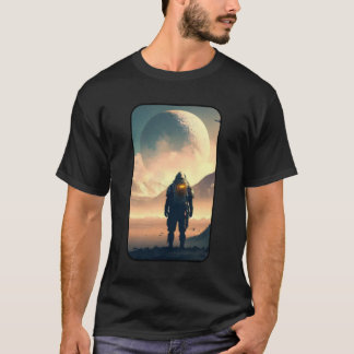 Alone on an Alien Moonscape T-Shirt
