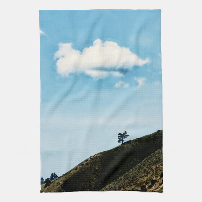 Alone Tea Towel (Vertical)