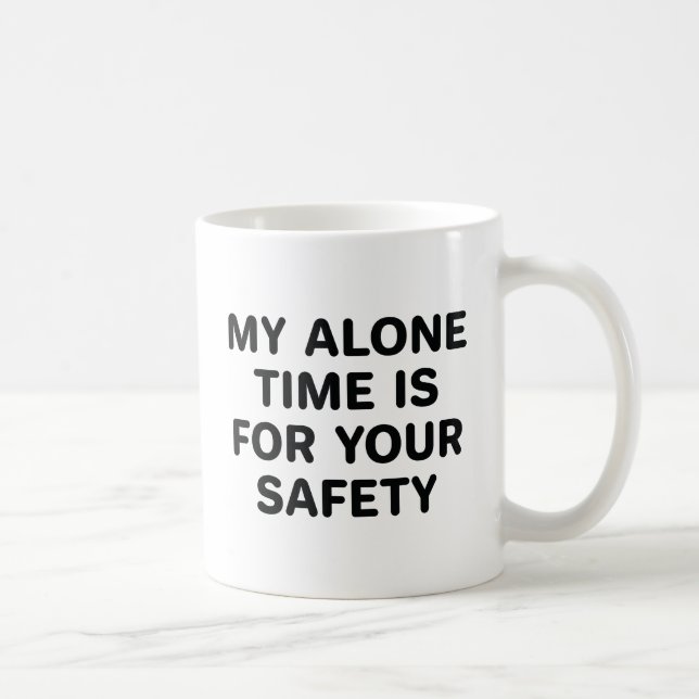 Alone Time Coffee Mug (Right)
