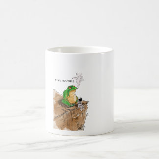 Alone, Together – Cosmic Loneliness Astronaut and Coffee Mug
