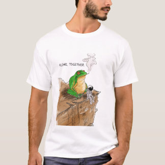 Alone, Together – Cosmic Loneliness Astronaut and T-Shirt