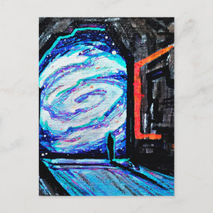 Alone with the Shiny Abyss Postcard