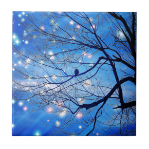 Alone With The Stars Tile