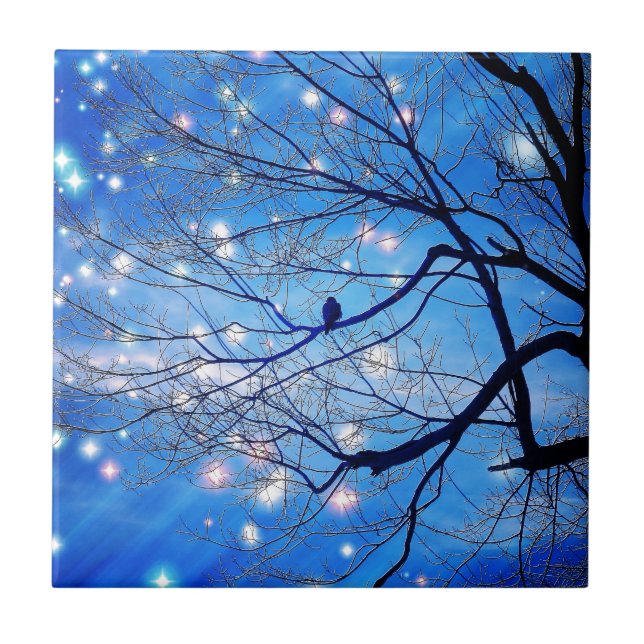 Alone With The Stars Tile (Front)