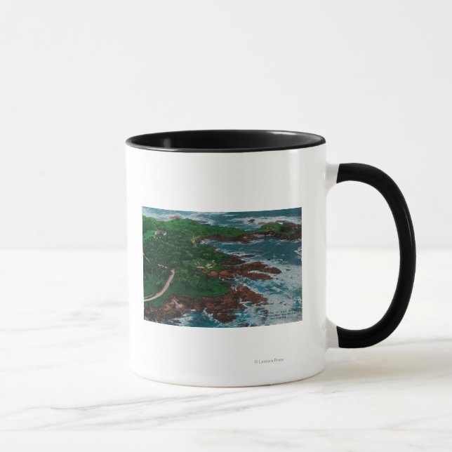 Along 17 Mile Drive on Monterey Peninsula Mug (Right)