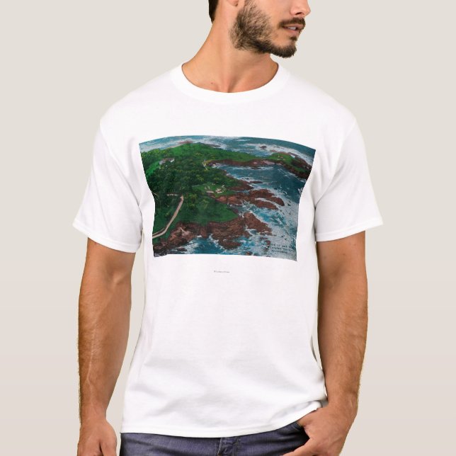 Along 17 Mile Drive on Monterey Peninsula T-Shirt (Front)