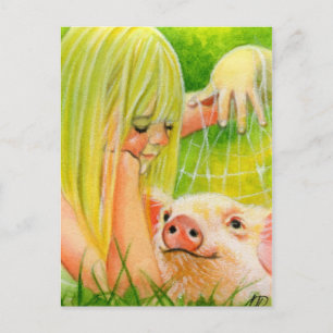 Along came a spider Postcard