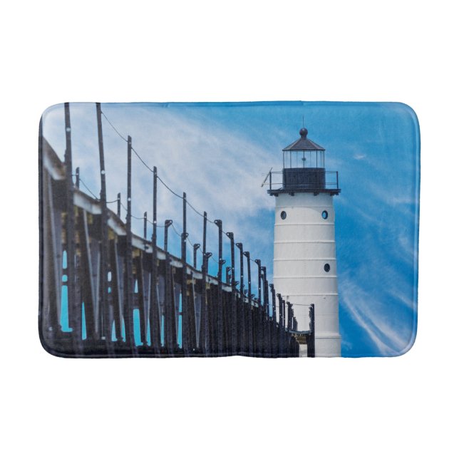 Along Manistee Bath Mat (Front)