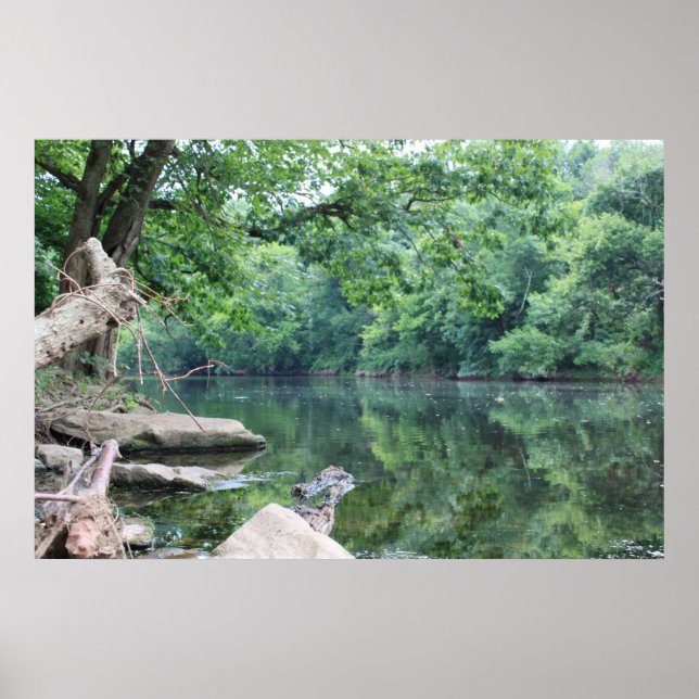 Along Rivers and Rocks Poster (Front)