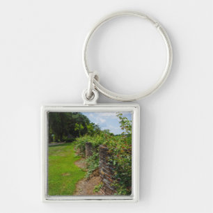 Along The Curved Wall Key Ring