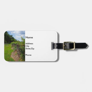 Along The Curved Wall Luggage Tag