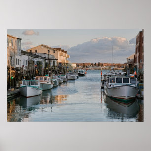 Along the Docks Cork Poster