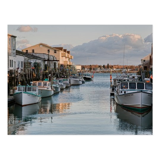 Along the Docks Postcard