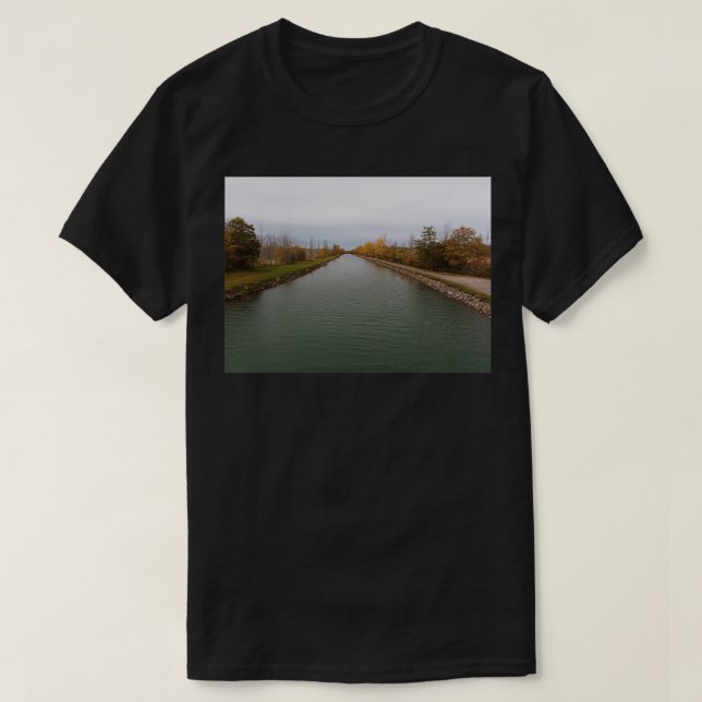 Along the Erie Canal T-Shirt (Design Front)