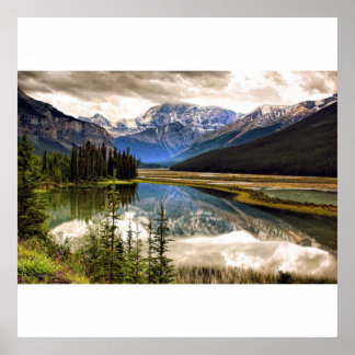 Along The Icefield Parkway Poster