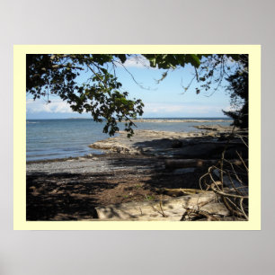 Along the Ocean Poster