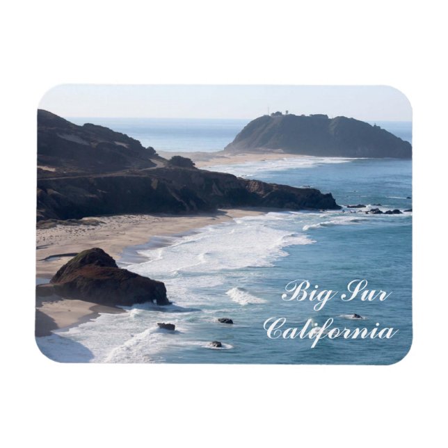 Along the Pacific Coast Highway in Big Sur Magnet (Horizontal)