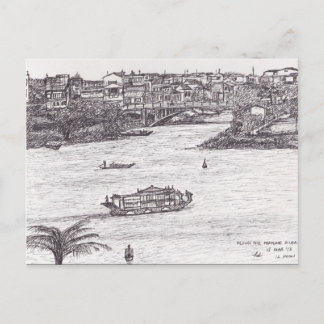 Along the Perfume River Postcard