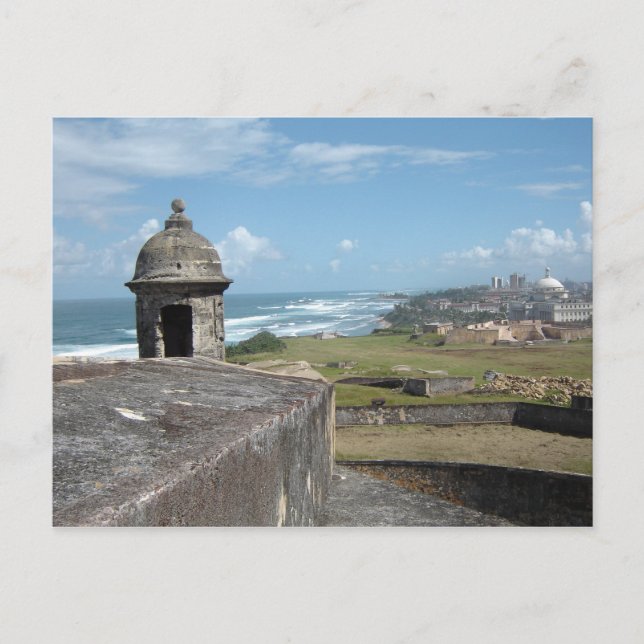 Along the Watch Tower Postcard (Front)