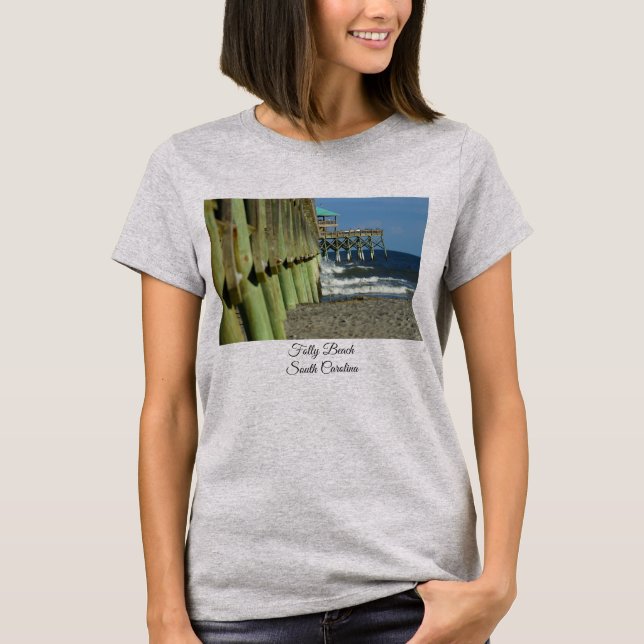 Alongside Folly Pier T-Shirt (Front)