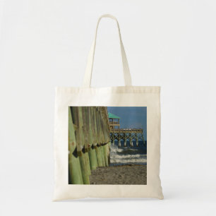 Alongside Folly Pier Tote Bag