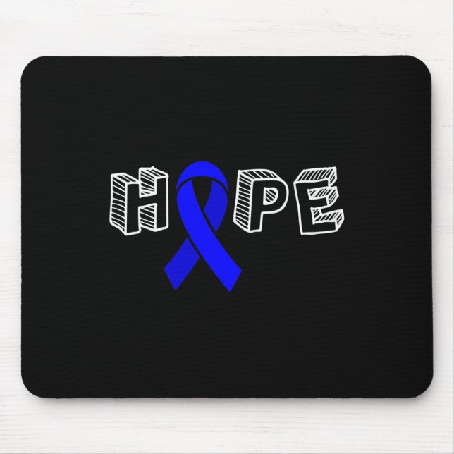 Alopecia Areata Awareness Hope  Mouse Mat (Front)