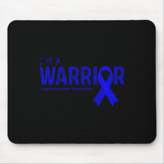 Alopecia Areata Awareness Warrior Mouse Mat