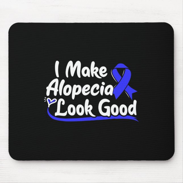 Alopecia Areata Gift - Hair Loss Awareness 1 Mouse Mat (Front)