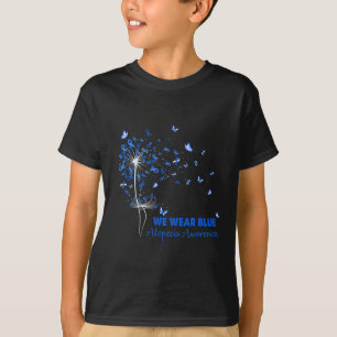Alopecia Awareness Faith Hope Love Dandelion  T-Shirt