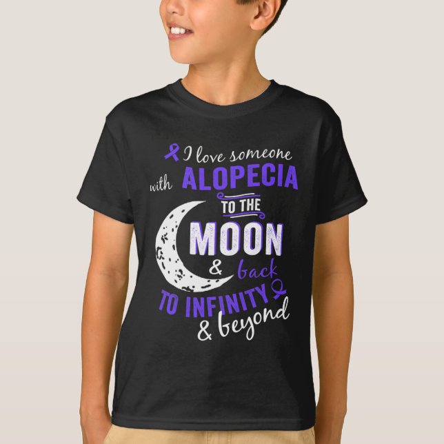 Alopecia Awareness  For WomenMenkids T-Shirt (Front)