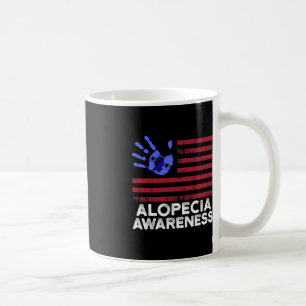 Alopecia Awareness Hair Loss Warrior Coping Surviv Coffee Mug