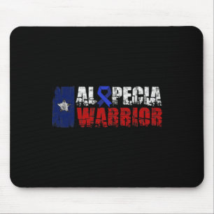 Alopecia Awareness Hair Loss Warrior Health Surviv Mouse Mat