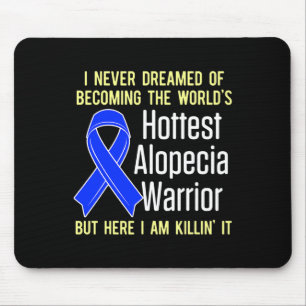 Alopecia Awareness Hair Loss Warrior Hottest Survi Mouse Mat
