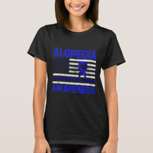 Alopecia Awareness Hair Loss Warrior Inspire Survi T-Shirt