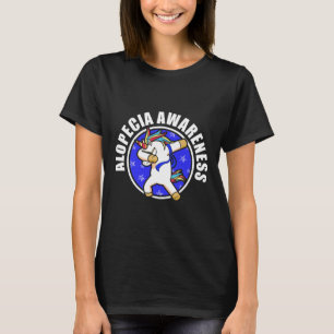 Alopecia Awareness Hair Loss Warrior Loving Surviv T-Shirt