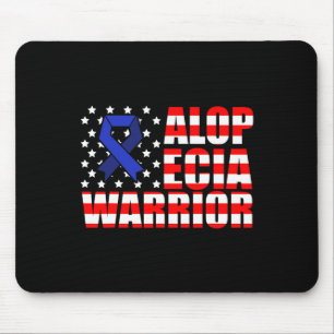 Alopecia Awareness Hair Loss Warrior Medical Survi Mouse Mat