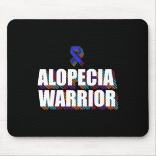 Alopecia Awareness Hair Loss Warrior Patient Survi Mouse Mat