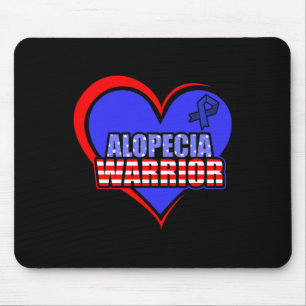 Alopecia Awareness Hair Loss Warrior Proud Survivo Mouse Mat