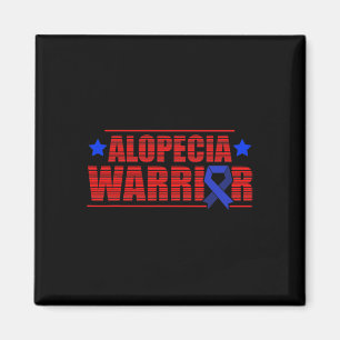 Alopecia Awareness Hair Loss Warrior Studies Survi Magnet