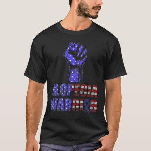 Alopecia Awareness Hair Loss Warrior Succeed Survi T-Shirt