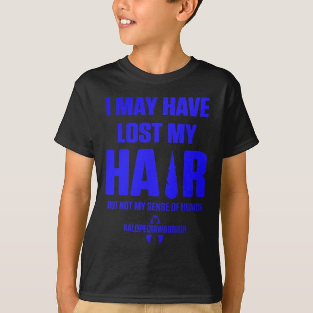 Alopecia Awareness Hair Loss Warrior Survivor 2 T-Shirt (Front)
