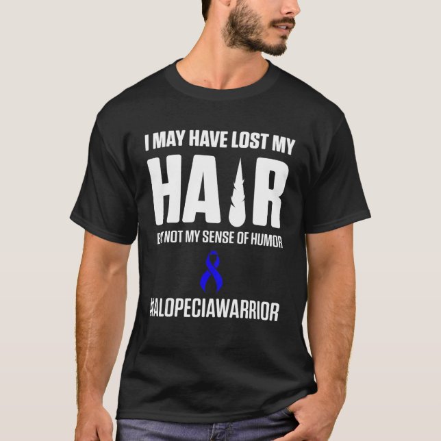 Alopecia Awareness Hair Loss Warrior Survivor 3 T-Shirt (Front)