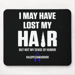 Alopecia Awareness Hair Loss Warrior Survivor 5 Mouse Mat