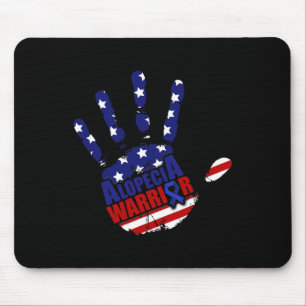 Alopecia Awareness Hair Loss Warrior Symbol Tool S Mouse Mat