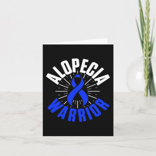 Alopecia Awareness Hair Loss Warrior Therapeutic S Card